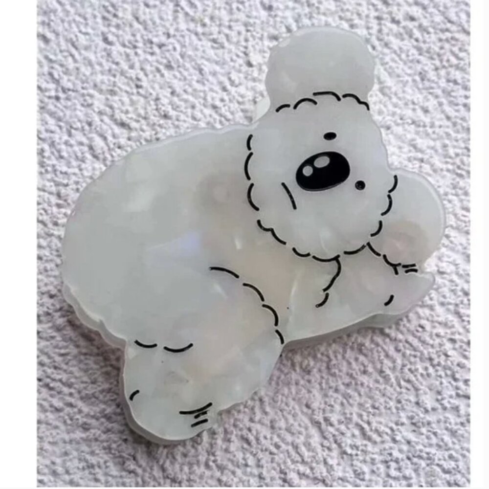 ⭐️FREE Koala Animal Zoo Hair Chic Glam Trendy Modern Minimalist Cute Claw Clip